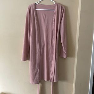Pink robe